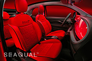 New dedicated seats with Seaqual® Yarn, in 3 exclusive variants 